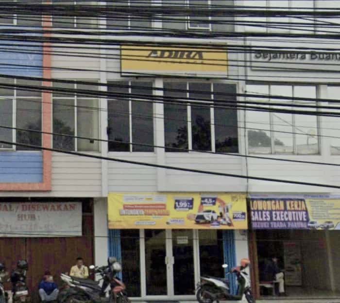 Kantor Adira Finance Parung Panjang - Bogor – tampak depan