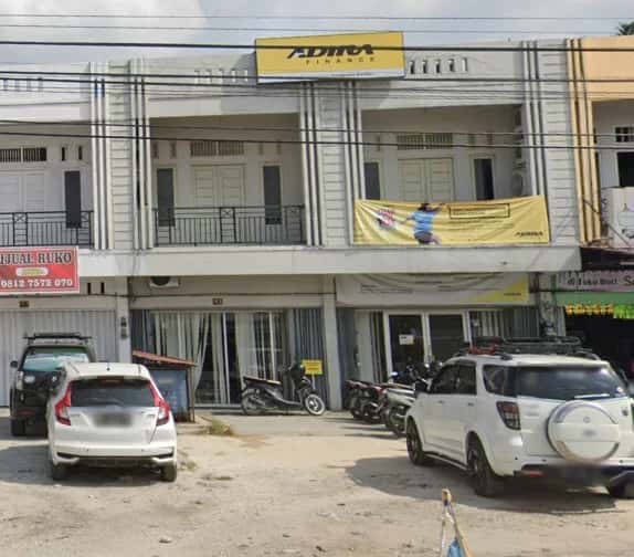 Kantor Adira Finance Sorek - Perawang – tampak depan