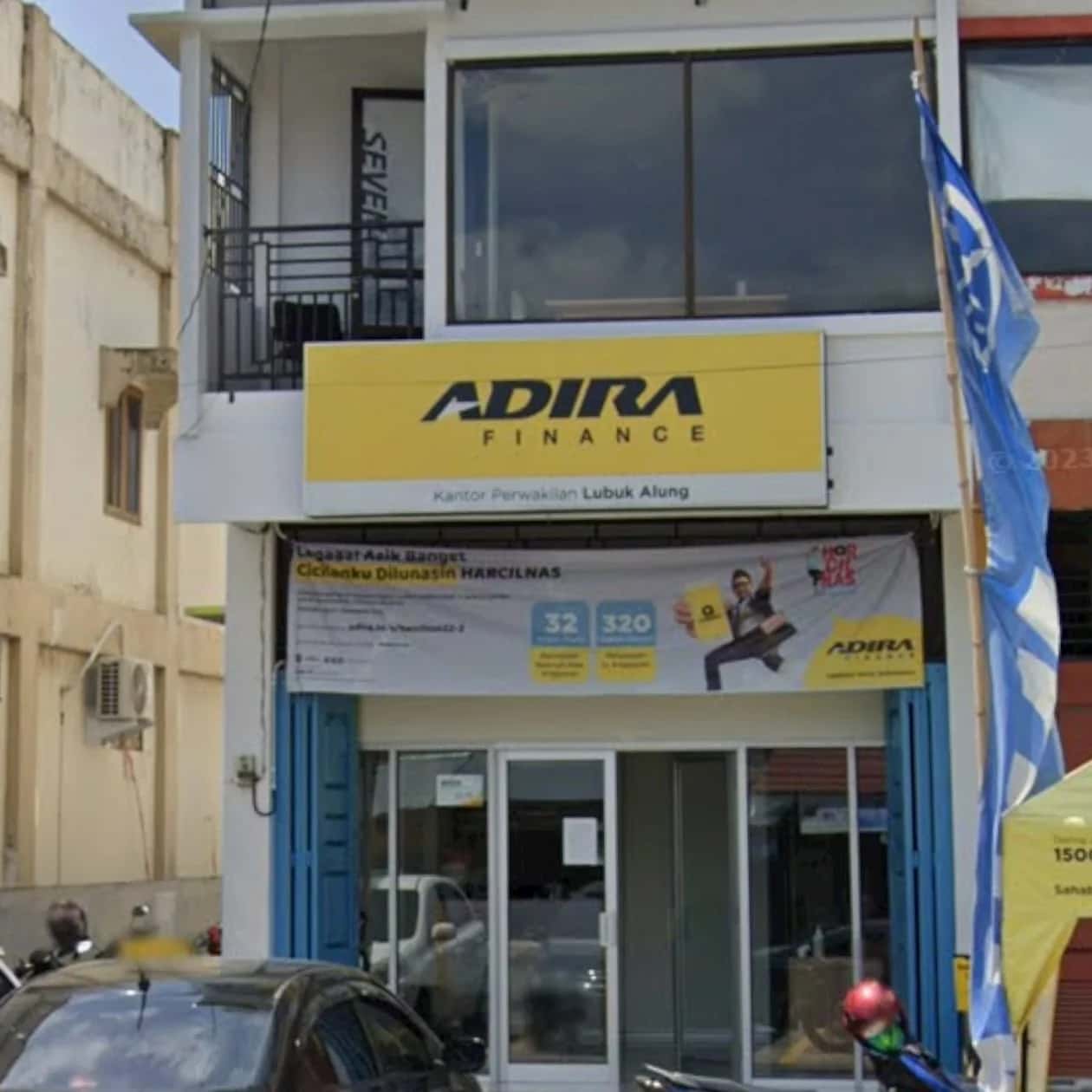 Kantor Adira Finance Pariaman - Lubuk Alung – tampak depan