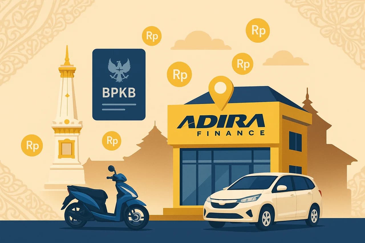 Gadai BPKB di Yogyakarta: Alamat Cabang Adira, Syarat Lengkap