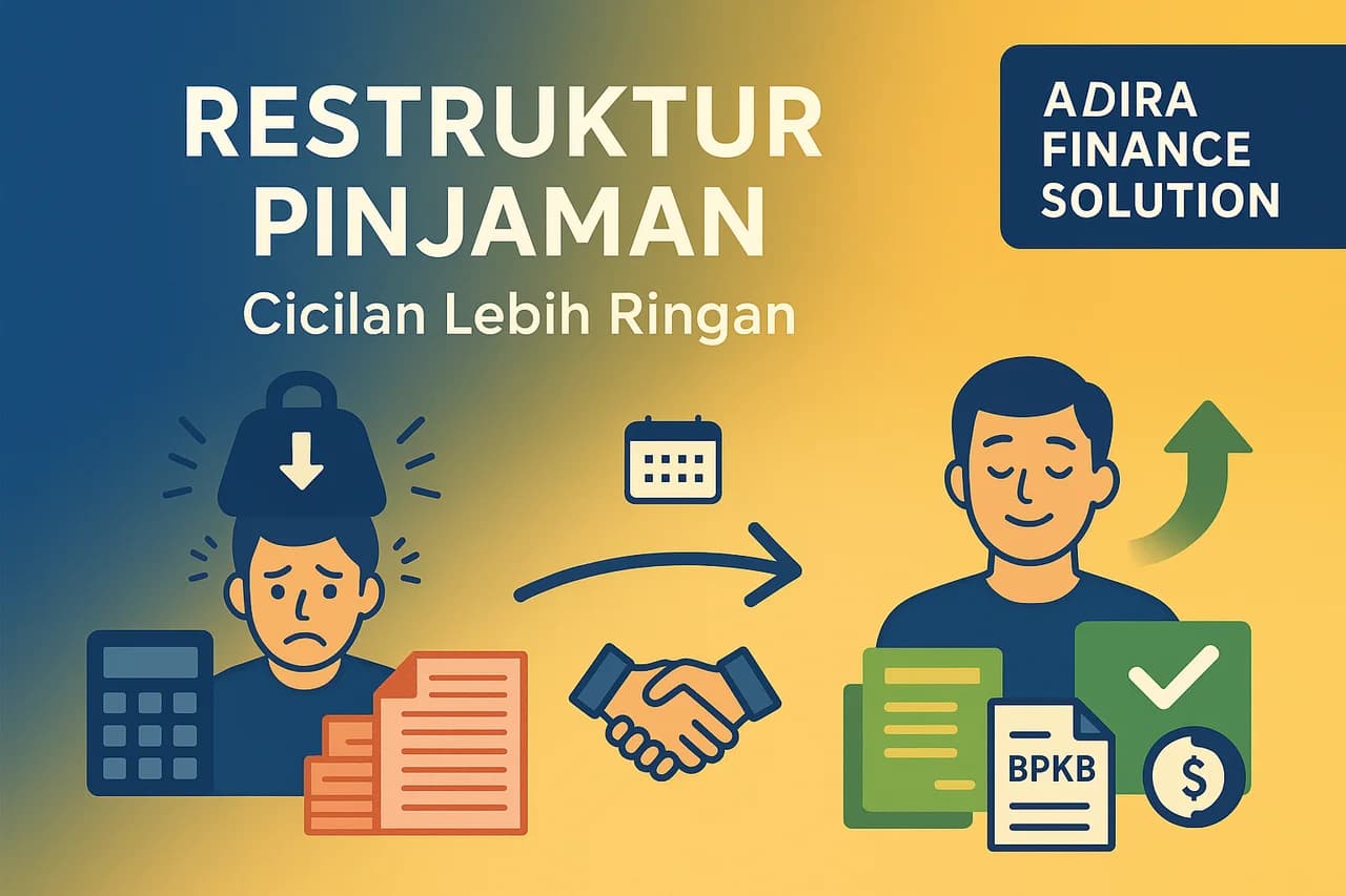 Perpanjang Tenor Gadai BPKB: Cara Restruktur Pinjaman di Adira Finance