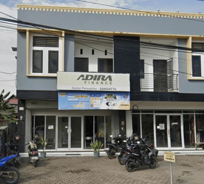 Kantor Adira Finance Sangata - Samarinda – tampak depan