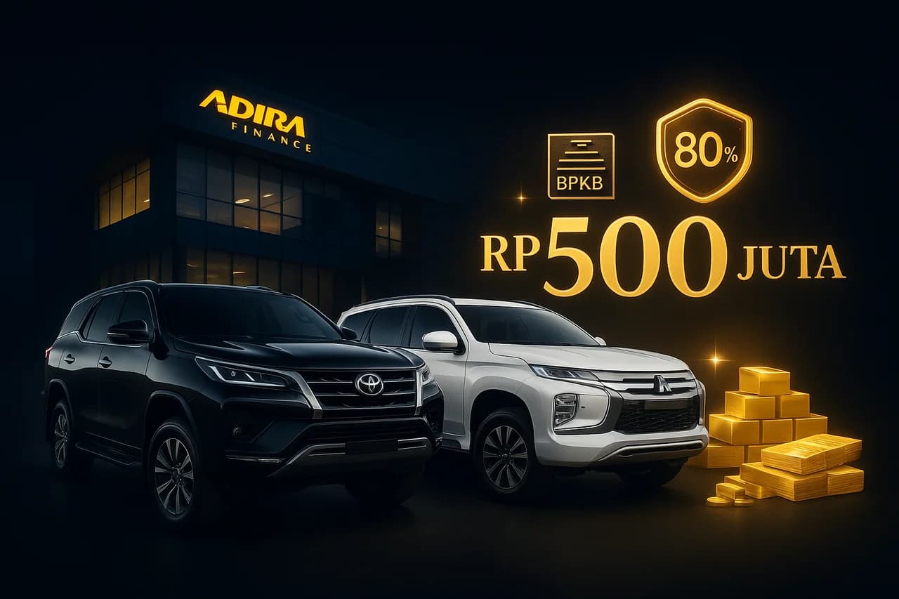 Gadai BPKB Mobil Luxury (Fortuner, Pajero): Nilai Pinjaman Tinggi
