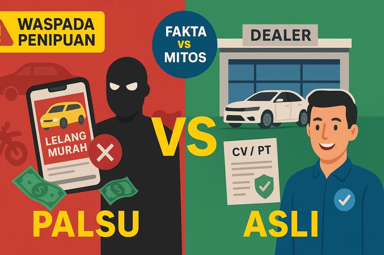 Benarkah Ada Lelang Motor/Mobil Tarikan Adira Finance? Ini Faktanya!