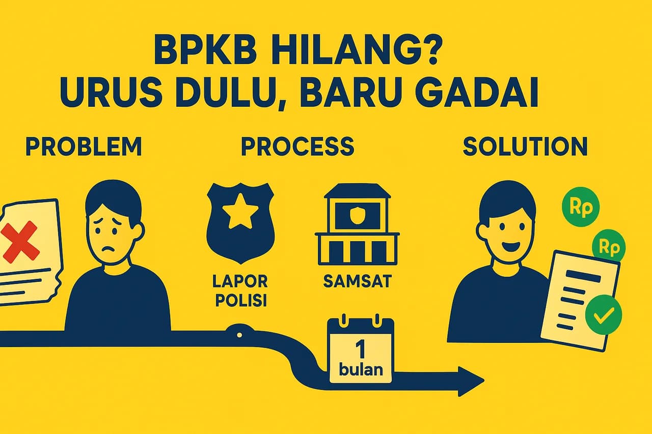 BPKB Hilang, Apakah Bisa Gadai? Cara Mengurus di Adira