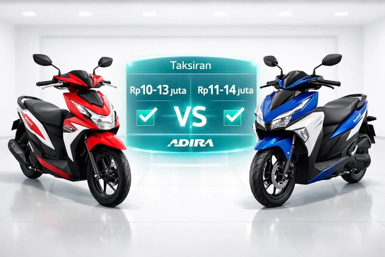 Gadai BPKB Beat vs Vario: Mana Taksiran Lebih Tinggi?