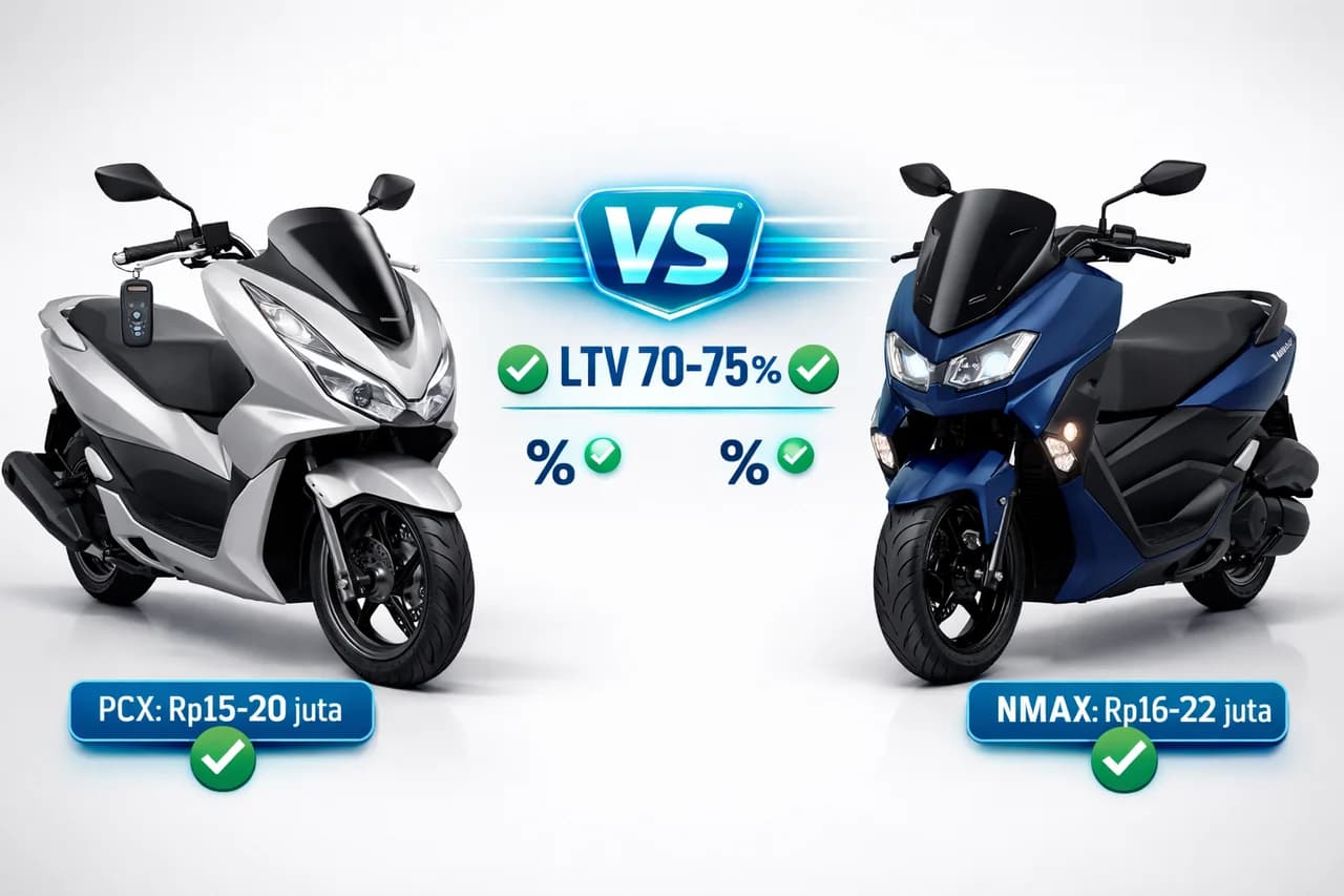 Gadai BPKB PCX vs NMAX: Mana Taksiran Lebih Tinggi?
