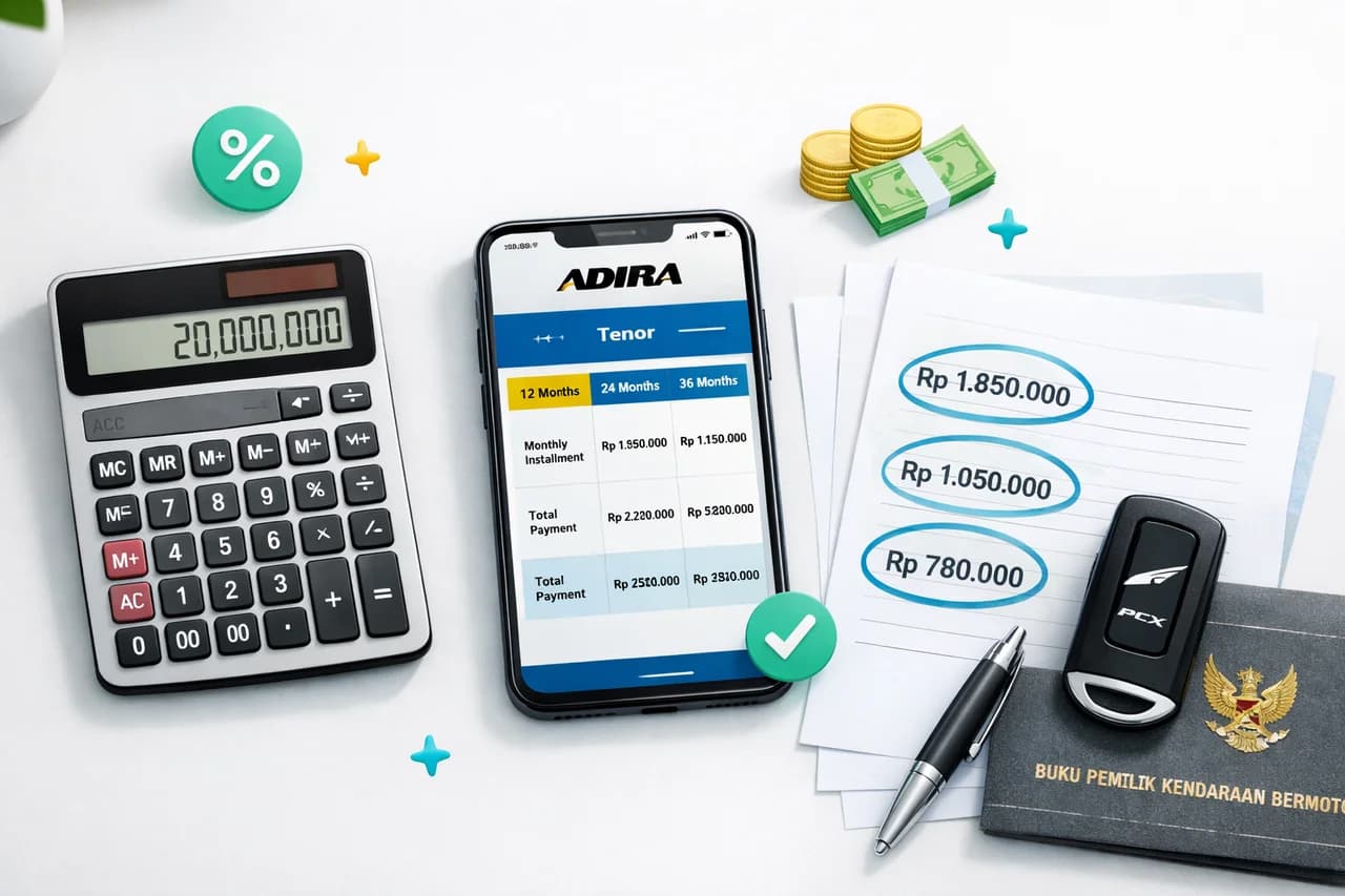 Simulasi Gadai BPKB 20 Juta: Cicilan dan Bunga Per Bulan