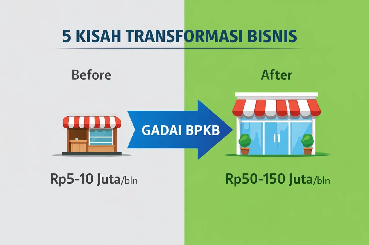 5 Kisah Sukses Gadai BPKB: Omzet Naik 10x Lipat!