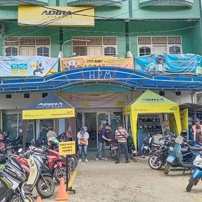 Kantor Adira Finance Basuki Rahmat - Palembang โ tampak depan